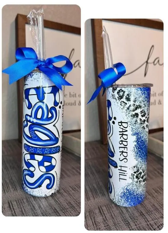 BH Eagles Shimmer Glitter Tumbler TUMBEA20520