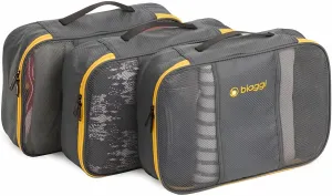 Biaggi ZIPCUBES 3 Pack - Packing Cubes for Travel Organization, Lightweight Packing Organizers for Woman & Mens Travel Essentials