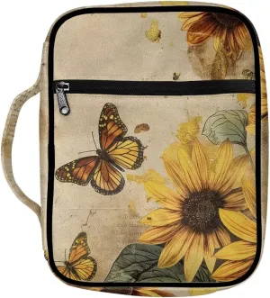 Bible Bag Tote Bible carrying case for Women Men Bible Covers for Women Men with Pockets Personalized