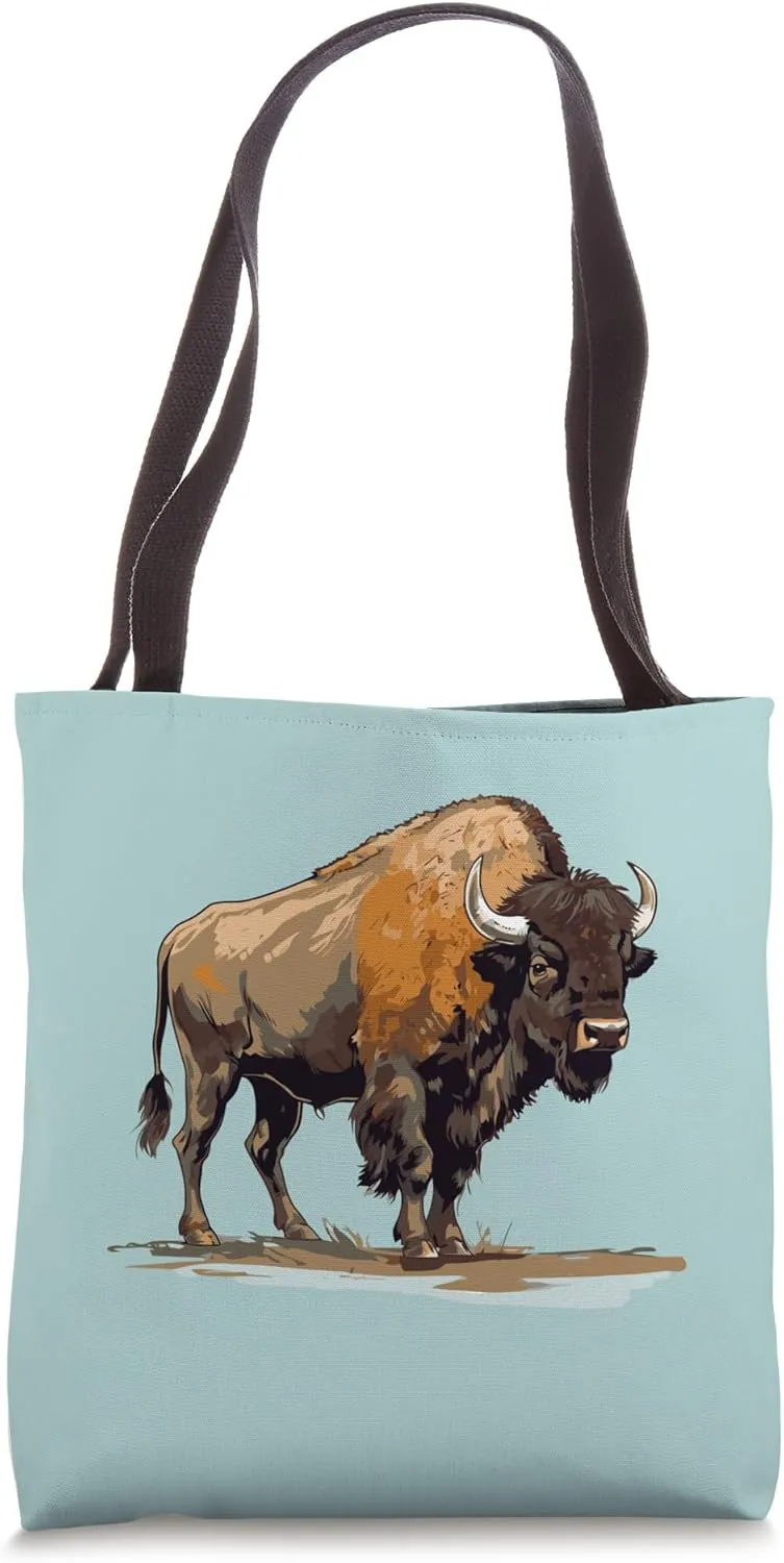 Bison Design American Buffalo Tote Bag