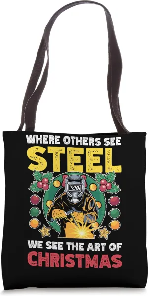 Blacksmith Metalworking Welders Welding Tote Bag