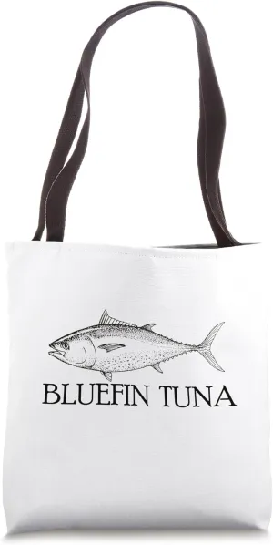 Bluefin Tuna Design Tote Bag