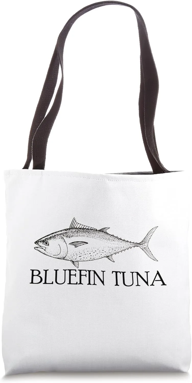 Bluefin Tuna Design Tote Bag