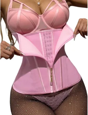 Body Shaper Latex Waist Trainer Corset Tummy Control Girdle