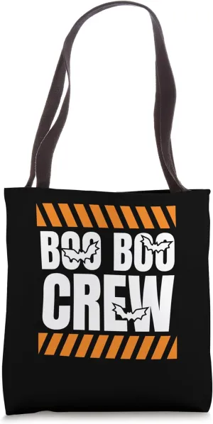 Boo Boo Crew Construction Crew & Highway Worker Tote Bag