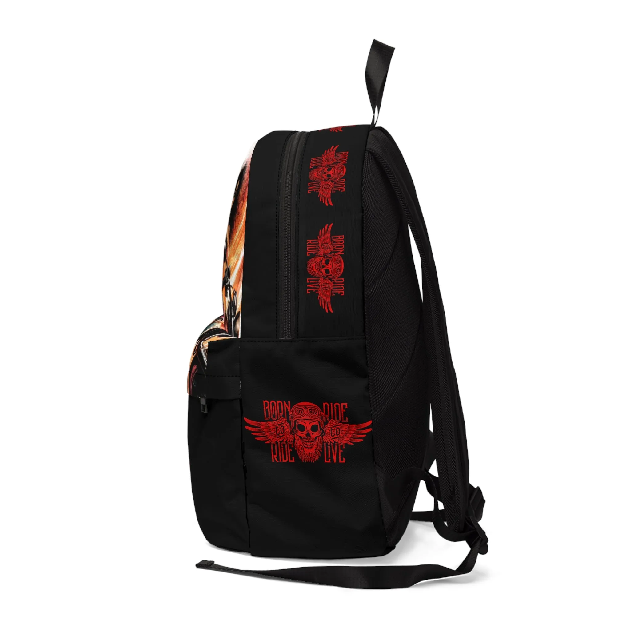 Born To Ride Unisex Classic Backpack #13M