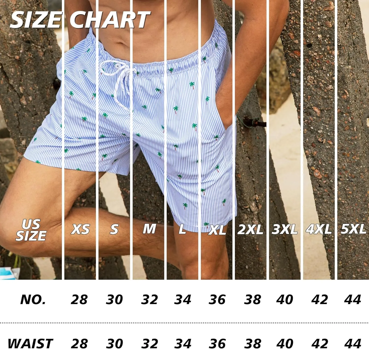 BRISIRA Mens Swim Trunks Swim Shorts 7 inch Compression Liner Bathing Suit Beach Shorts Swimwear Stretch Quick Dry Pockets