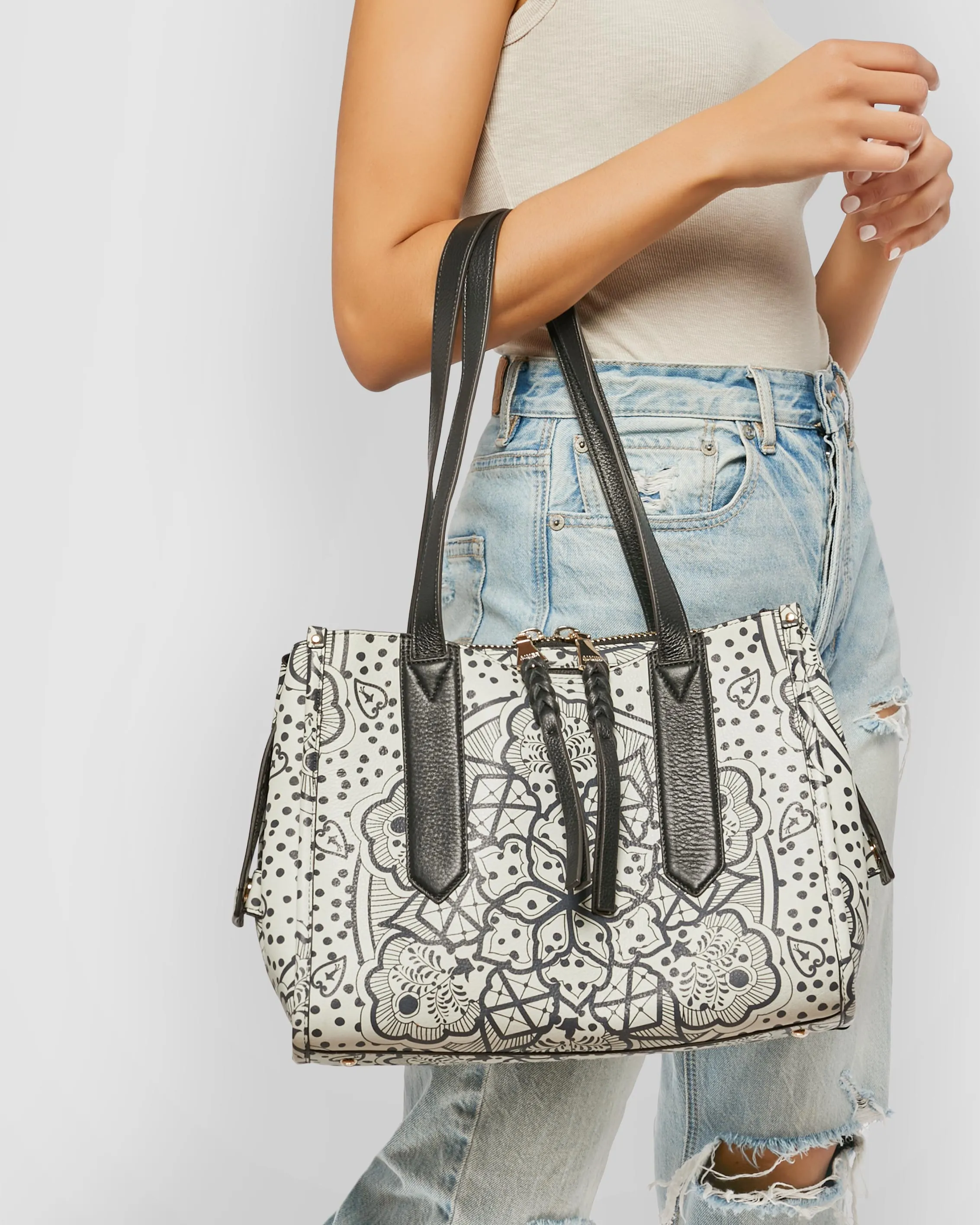 Busy Bee Double Sided Satchel by Aimee Kestenberg