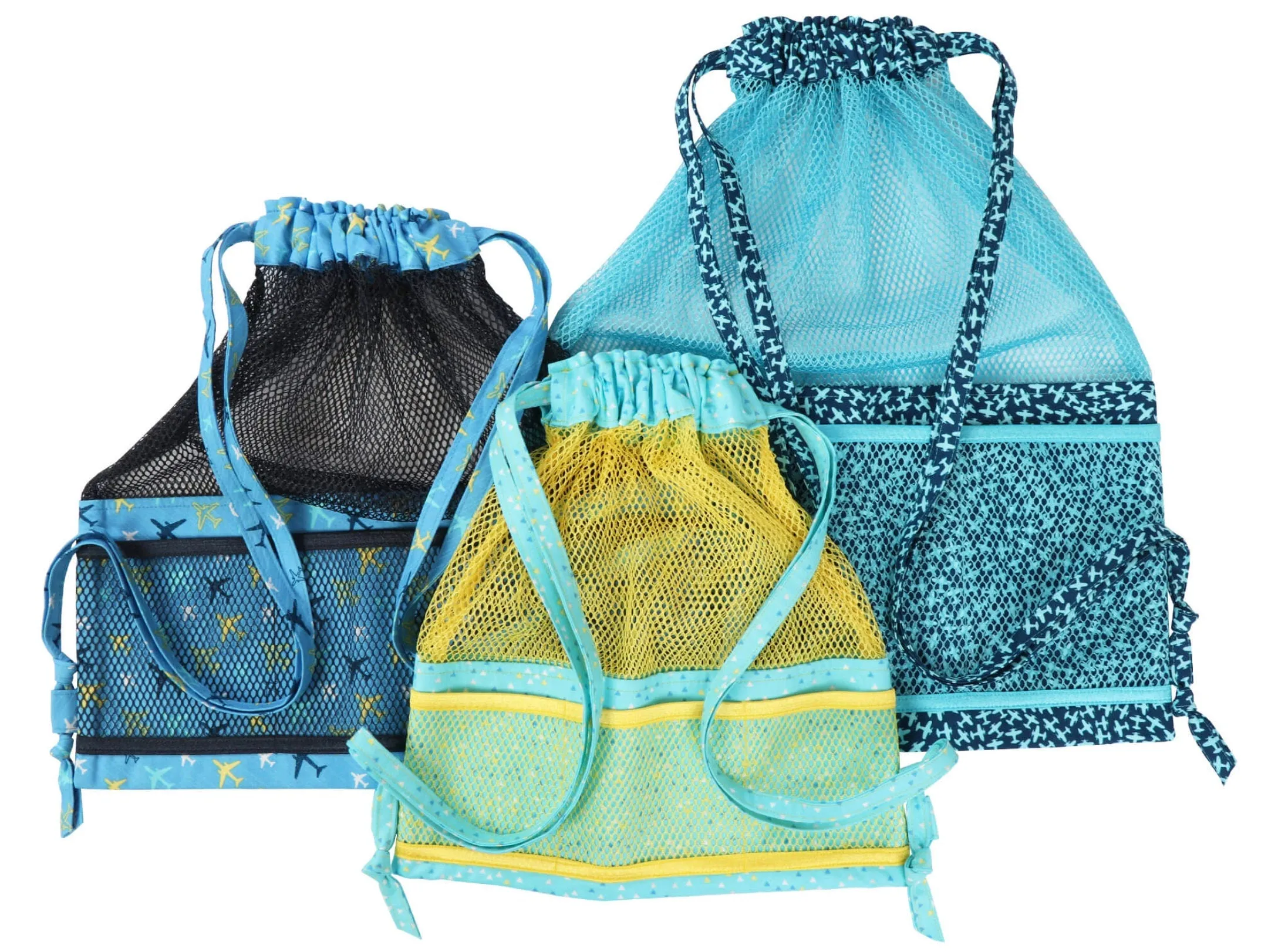 ByAnnie Meshing Around Organizer and Carrier Pattern - 3 Size Variations Per Pattern (14 Colors of 18"x54" Mesh Packs Sold Separately)