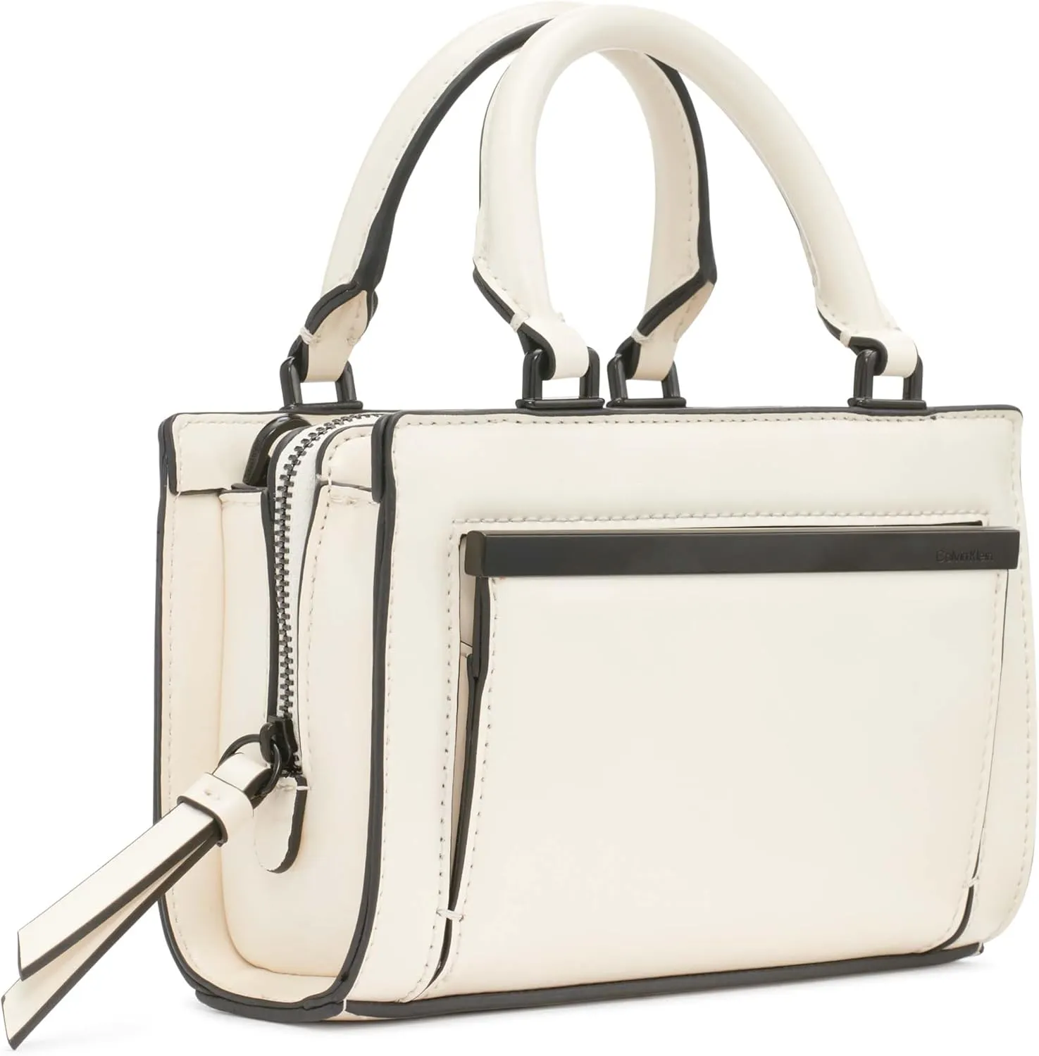 Calvin Klein Astrid Triple Compartment Organizational Mini Satchel Crossbody
