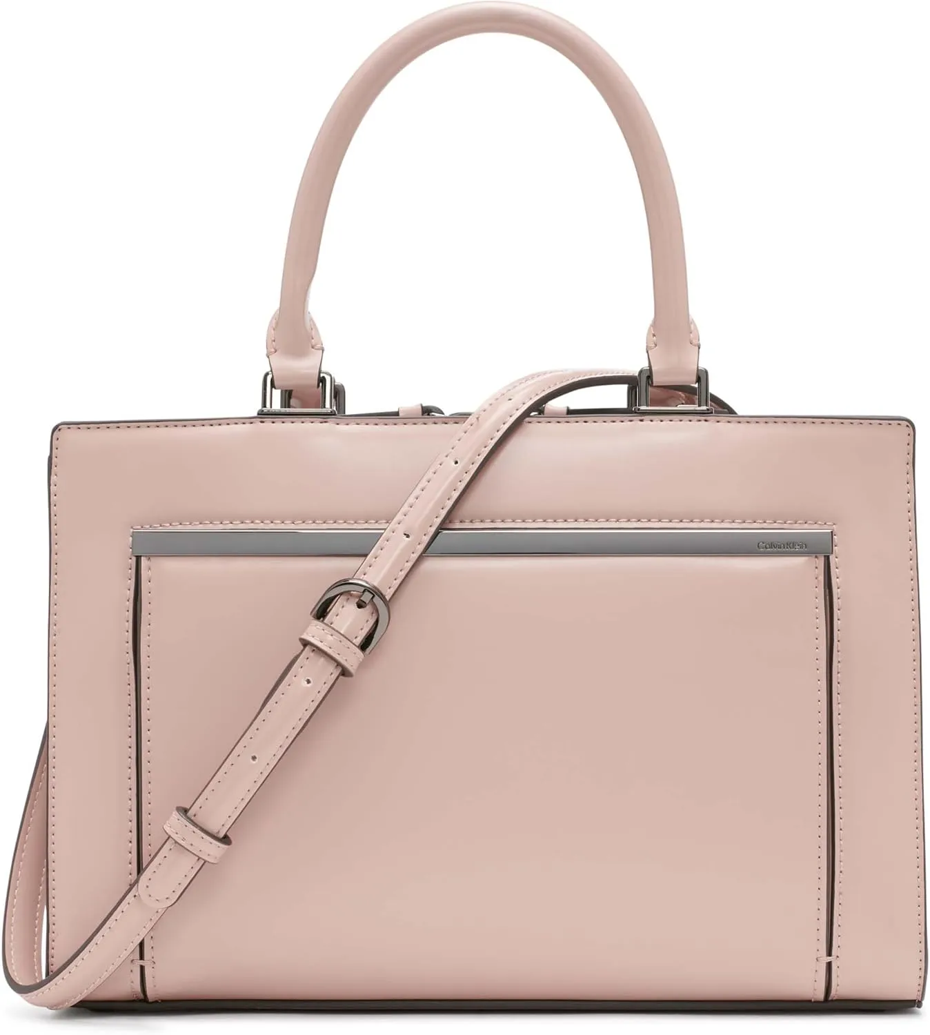 Calvin Klein Astrid Triple Compartment Organizational Satchel