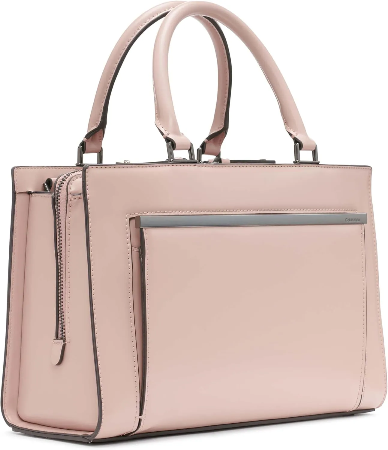 Calvin Klein Astrid Triple Compartment Organizational Satchel