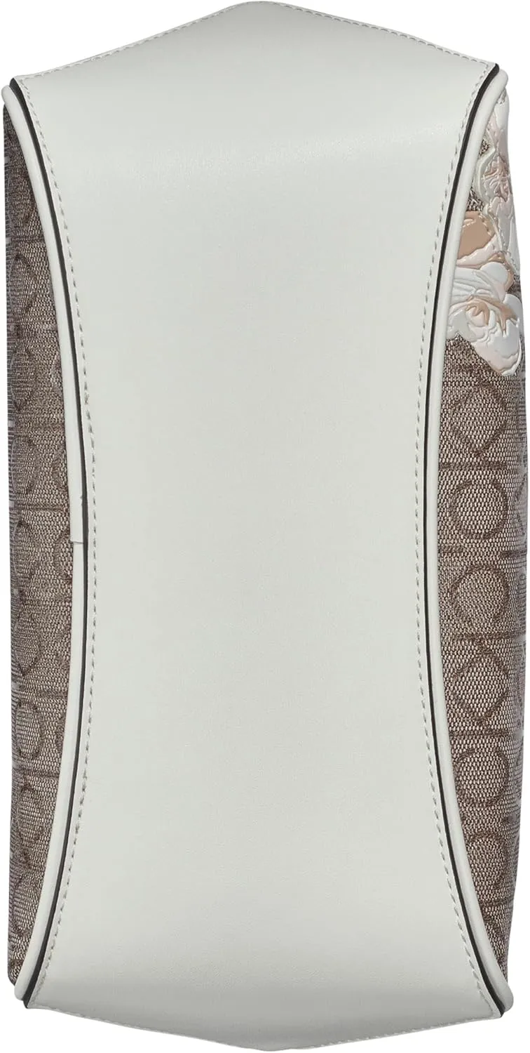 Calvin Klein Audrey Triple Compartment Satchel