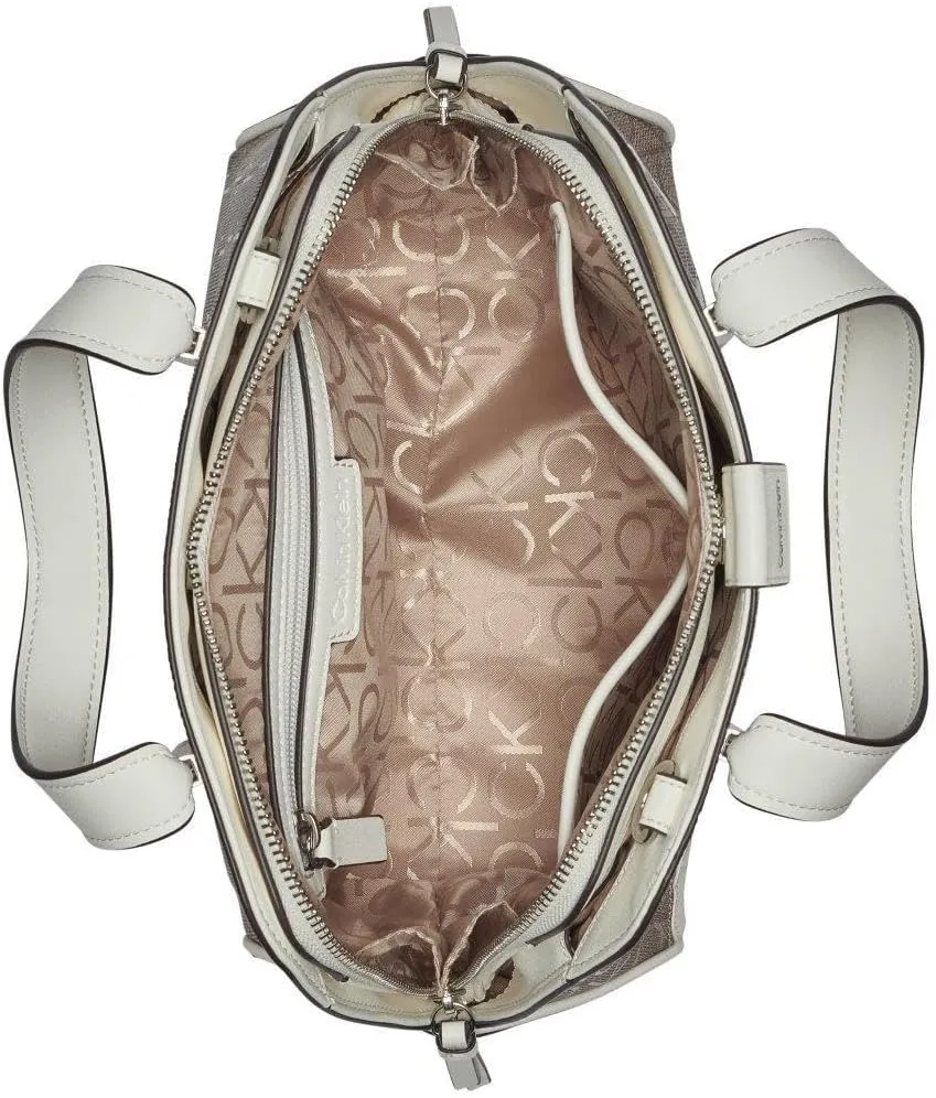 Calvin Klein Audrey Triple Compartment Satchel