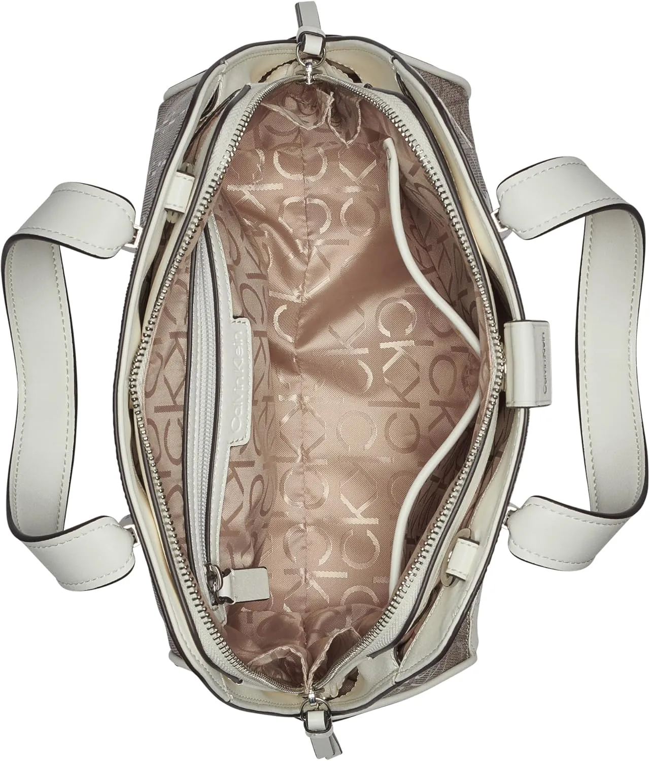 Calvin Klein Audrey Triple Compartment Satchel