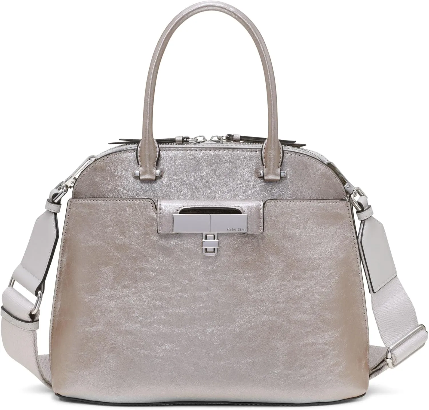 Calvin Klein Becky Dome Organizational Satchel