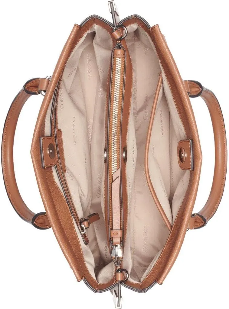 Calvin Klein Bianca Triple Compartment Satchel