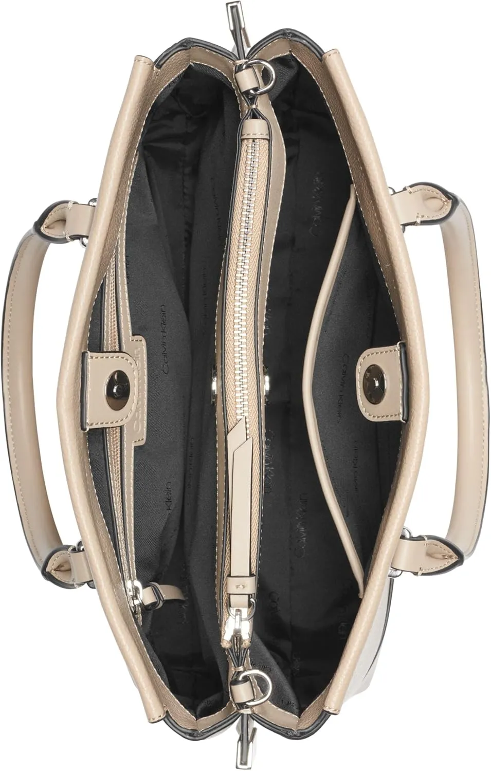 Calvin Klein Bianca Triple Compartment Satchel