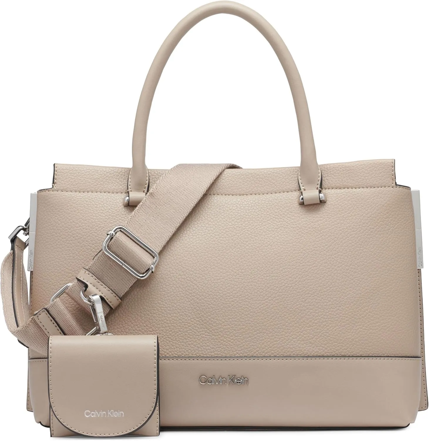 Calvin Klein Bianca Triple Compartment Satchel