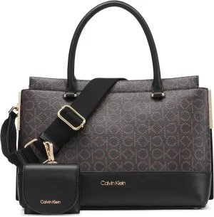 Calvin Klein Bianca Triple Compartment Satchel