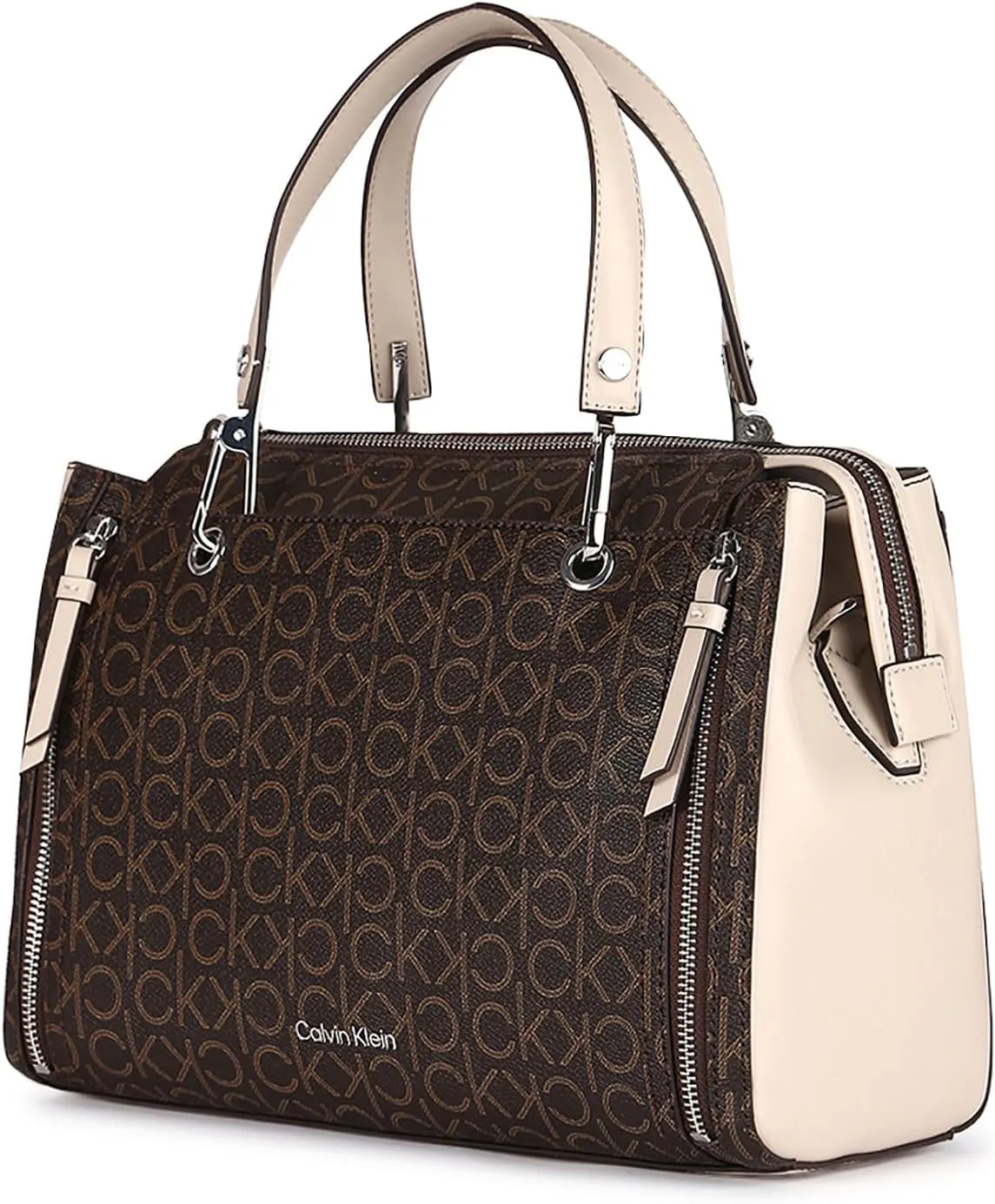 Calvin Klein Bubble Lamb Novelty Organization Satchel