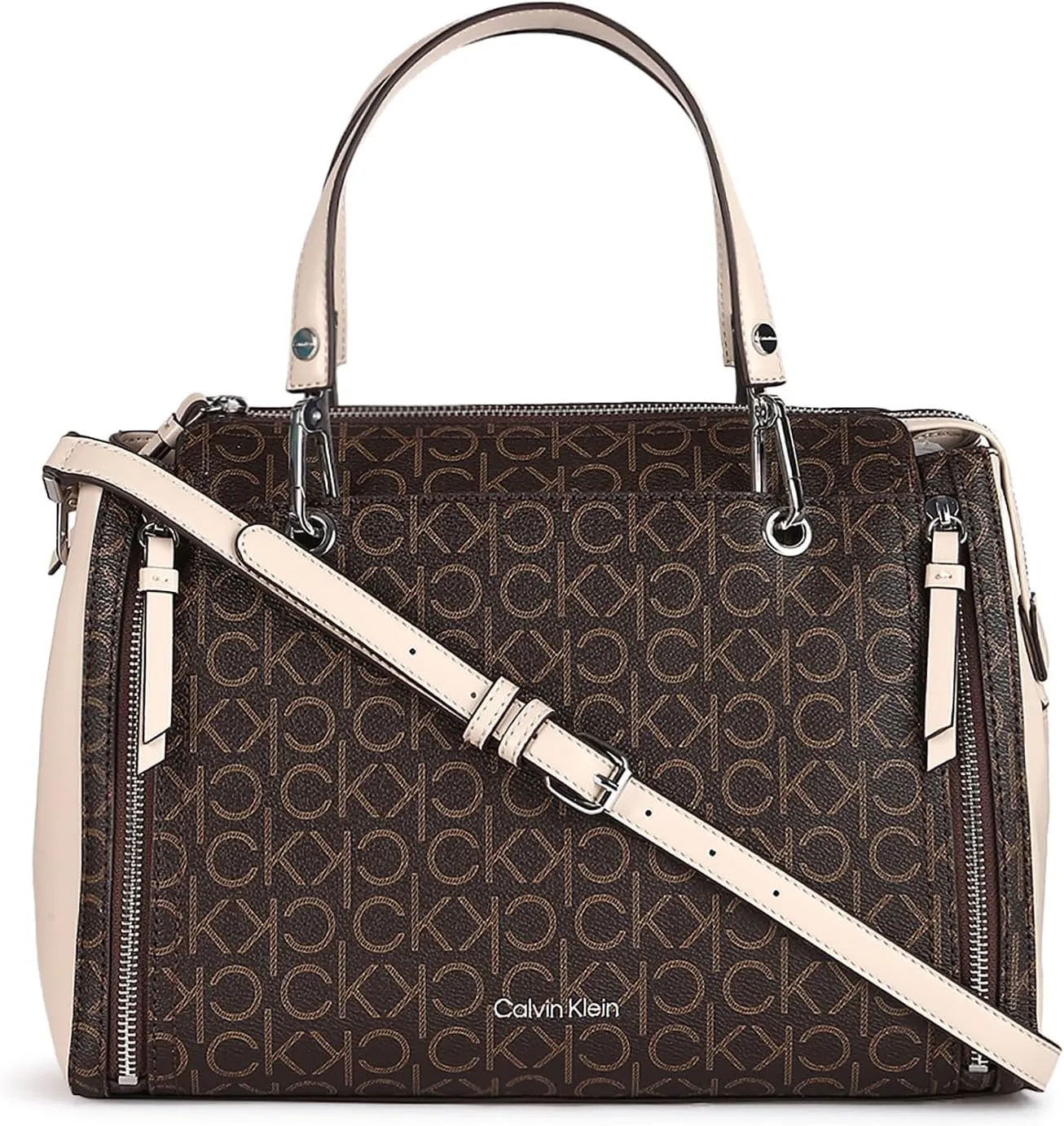 Calvin Klein Bubble Lamb Novelty Organization Satchel