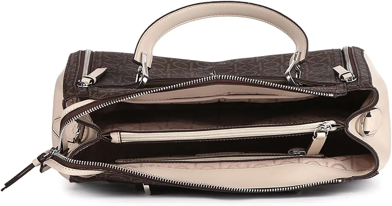Calvin Klein Bubble Lamb Novelty Organization Satchel