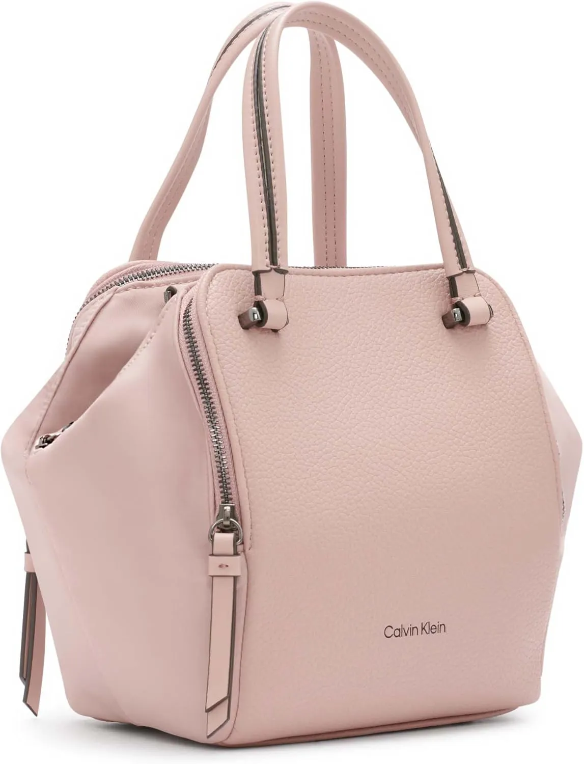 Calvin Klein Marble Triple Compartment Mini Satchel Crossbody