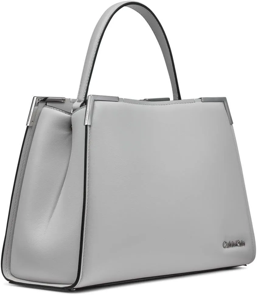 Calvin Klein Mica Triple Compartment Satchel