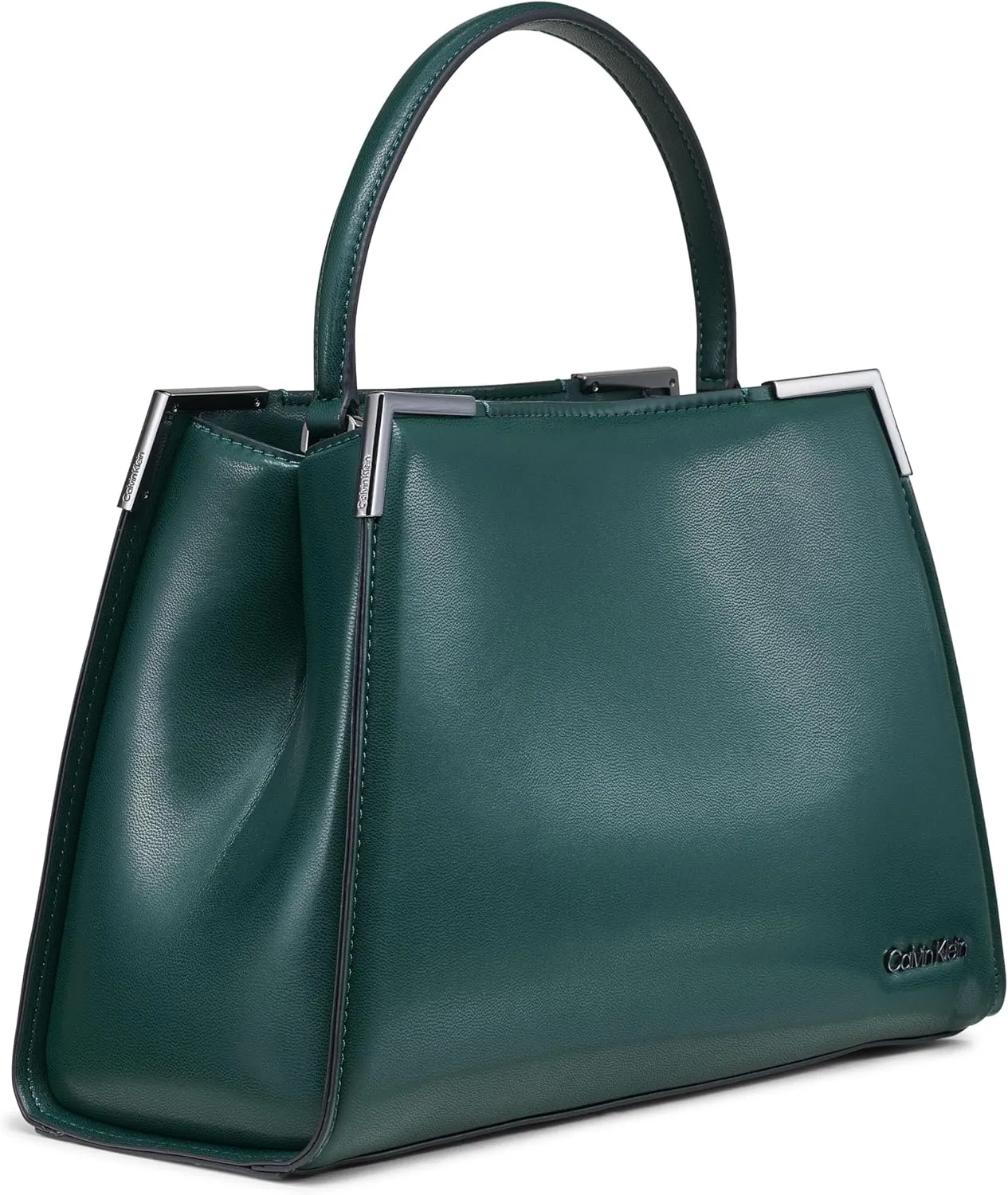 Calvin Klein Mica Triple Compartment Satchel