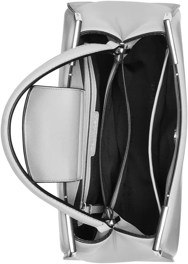 Calvin Klein Mica Triple Compartment Satchel