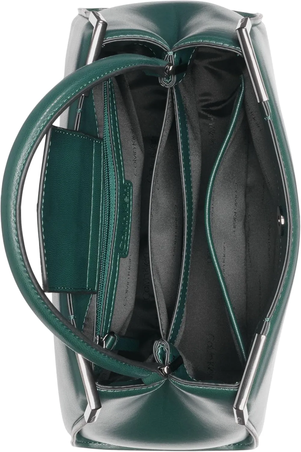 Calvin Klein Mica Triple Compartment Satchel