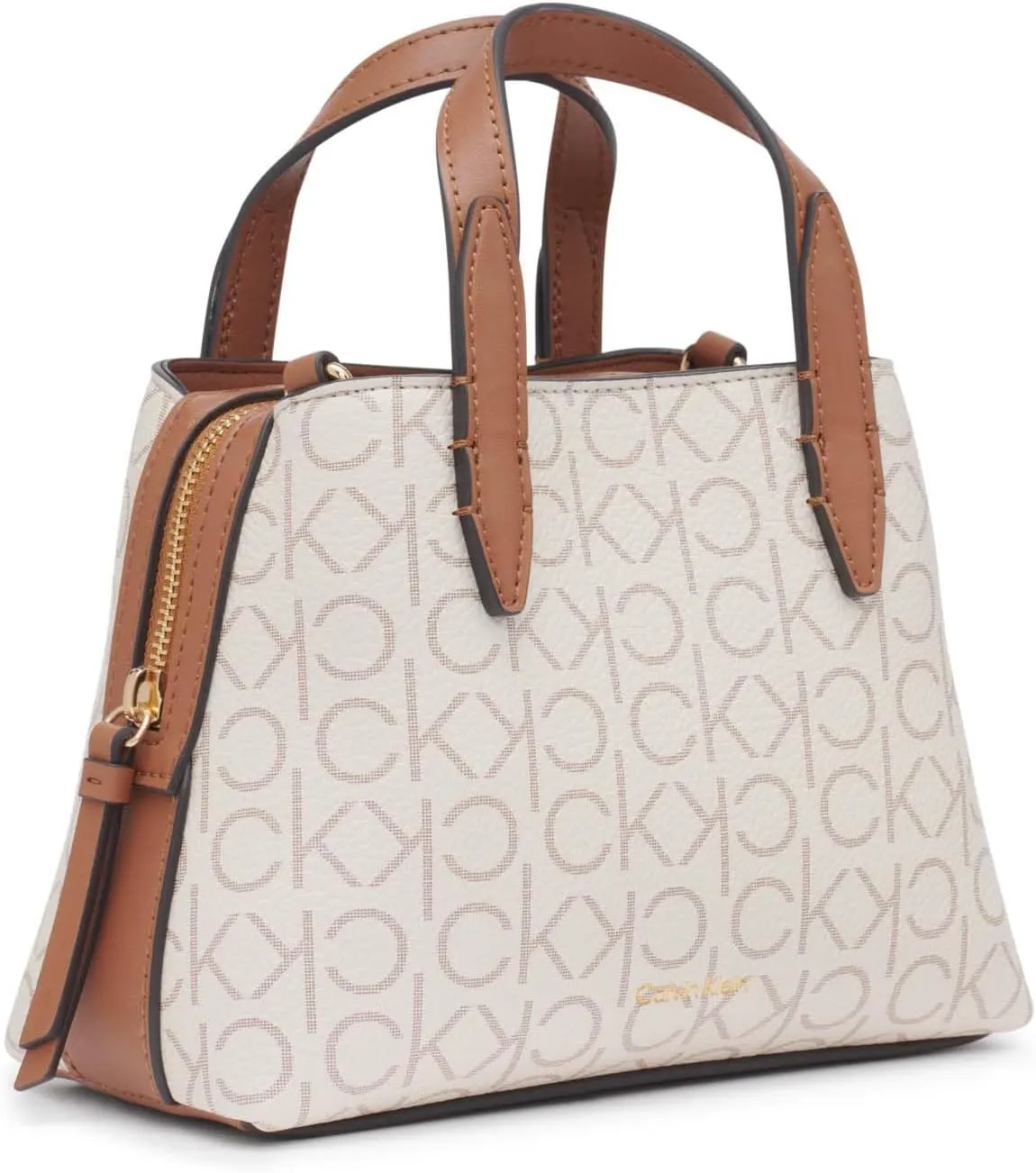 Calvin Klein Millie 2 in 1 Triple Compartment Mini Satchel Crossbody