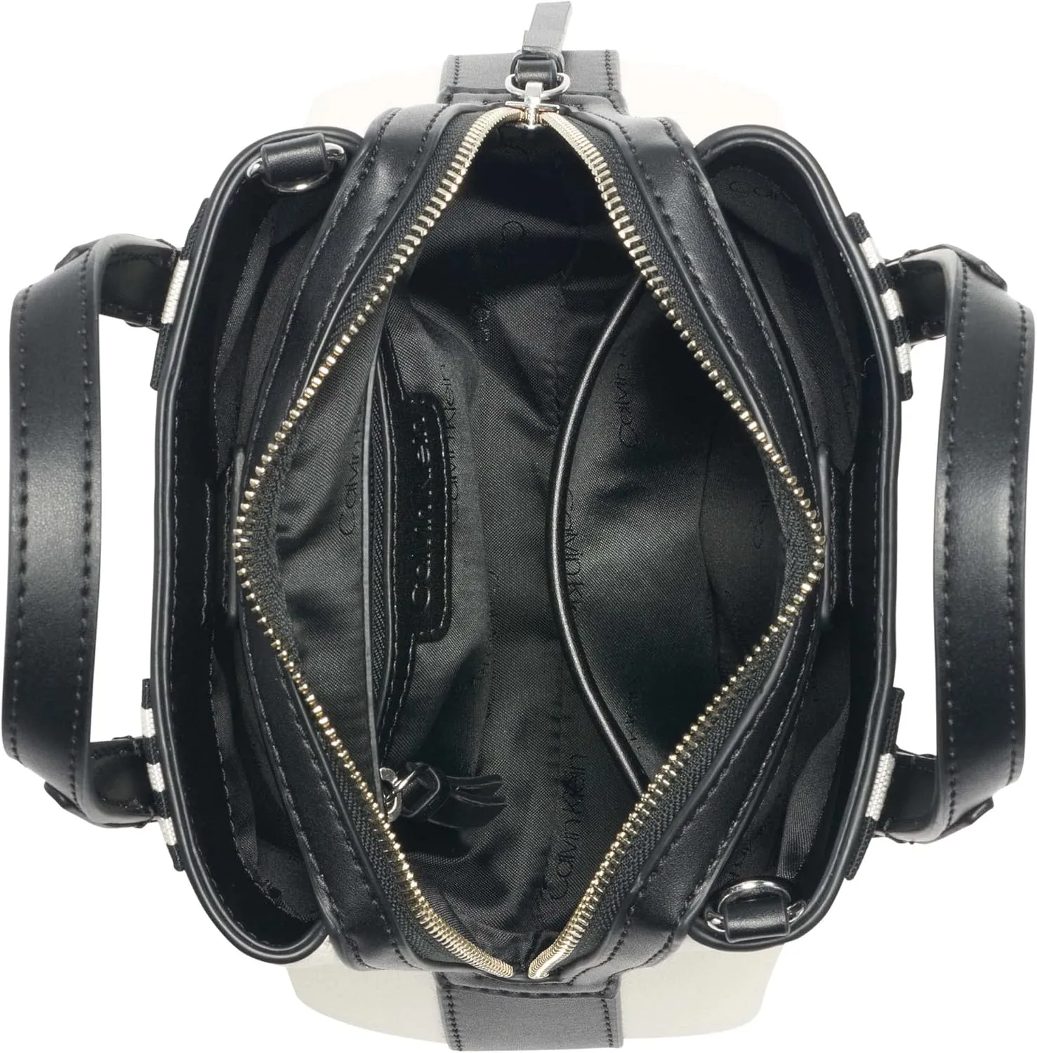 Calvin Klein Millie 2 in 1 Triple Compartment Mini Satchel Crossbody