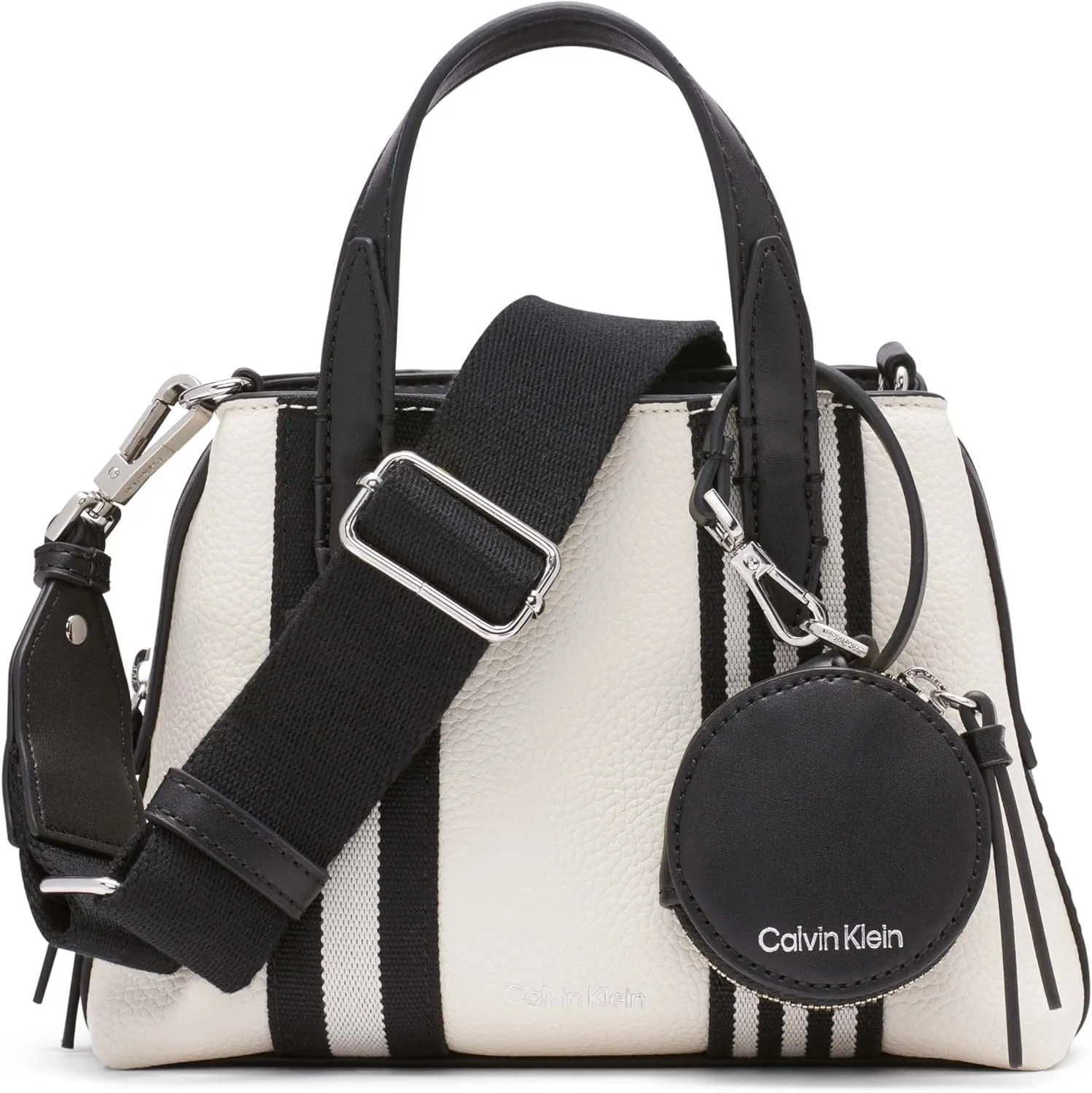 Calvin Klein Millie 2 in 1 Triple Compartment Mini Satchel Crossbody