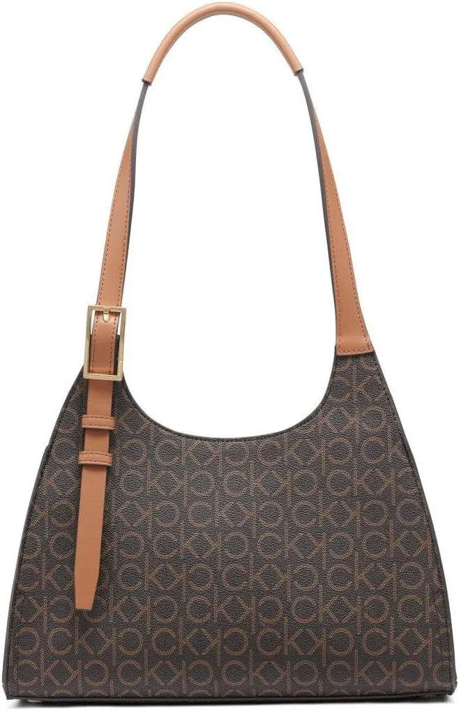 Calvin Klein Quill Triple Compartment Satchel