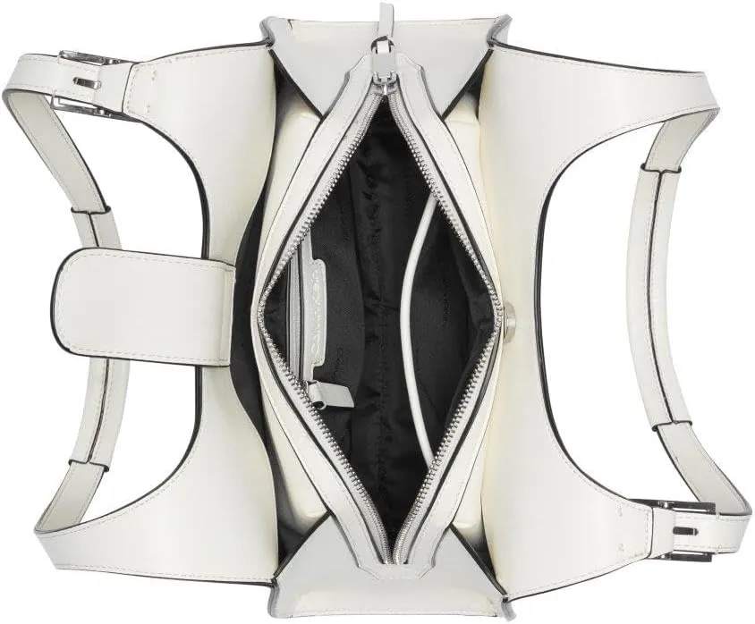 Calvin Klein Quill Triple Compartment Satchel