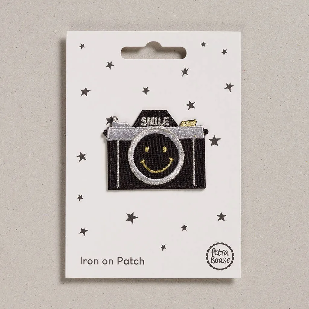 Camera Iron on Patch