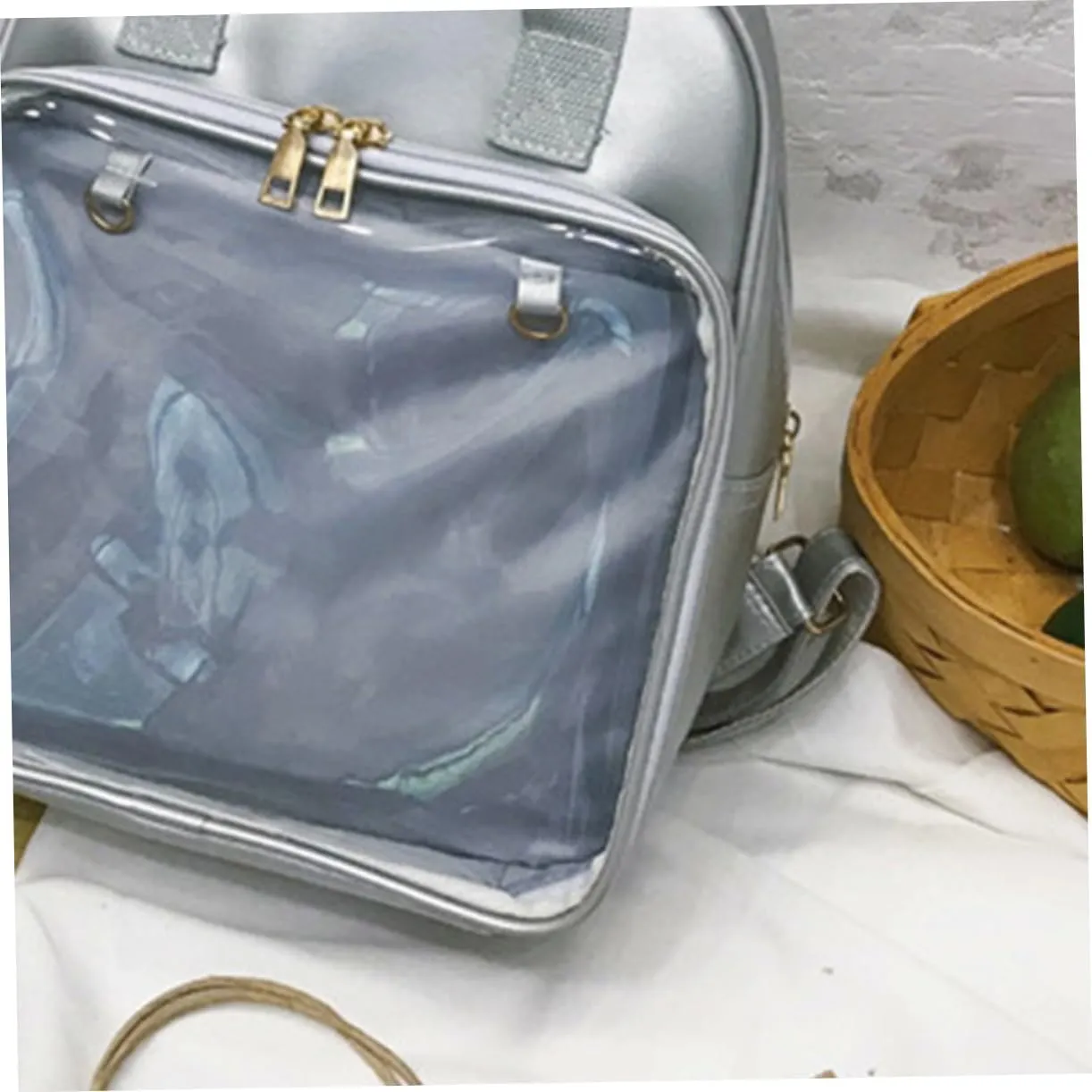 Candy Backpack for Girls School Shoulder Bag Women's Bookbag Girls' School Backpack Pvc Satchel