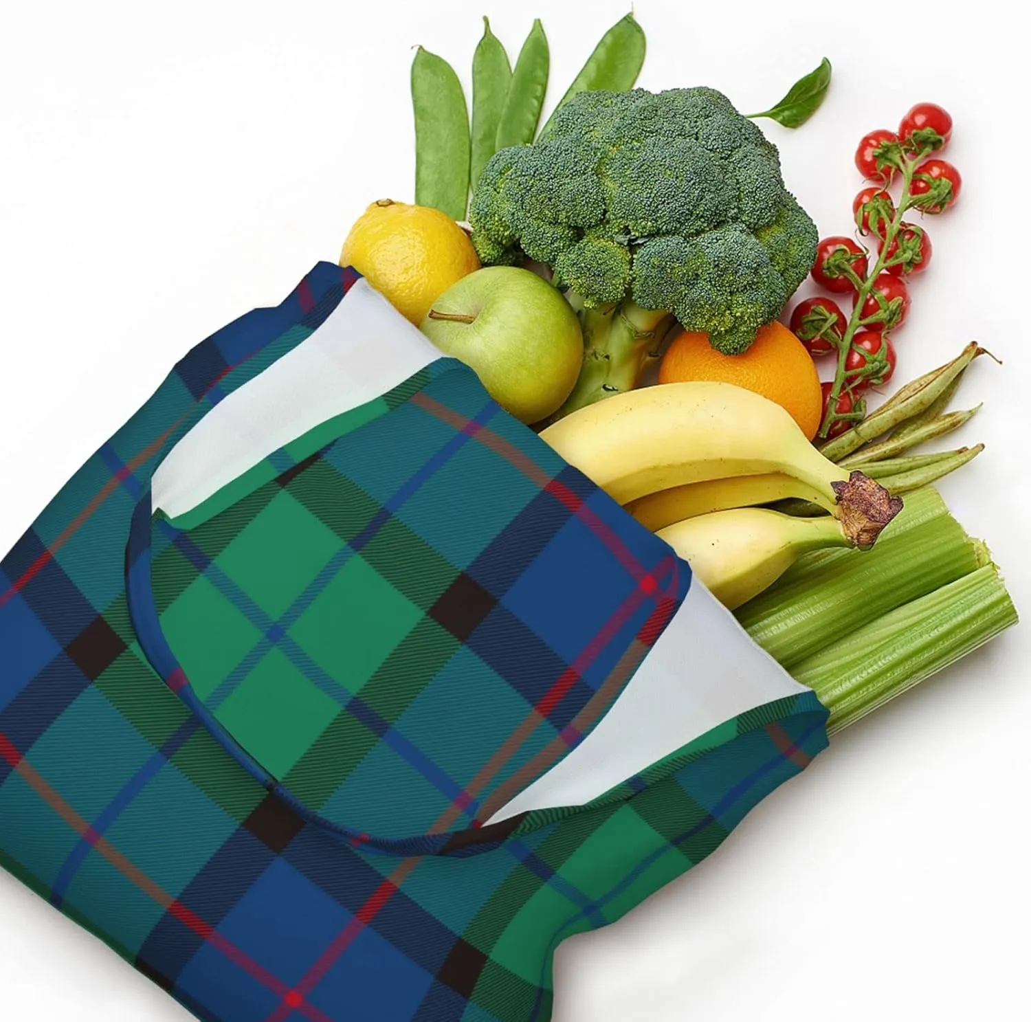 Canvas Shoulder Tote Bags For Women And Men, Reusable Grocery Bags, Large Capacity