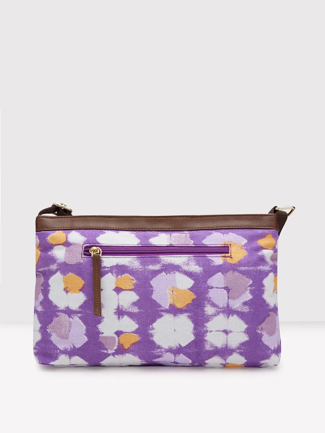 Caprese Enora Large Black Sling Bag