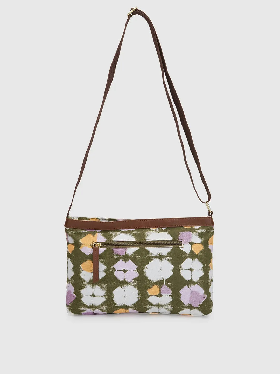 Caprese Enora Large Olive Sling Bag