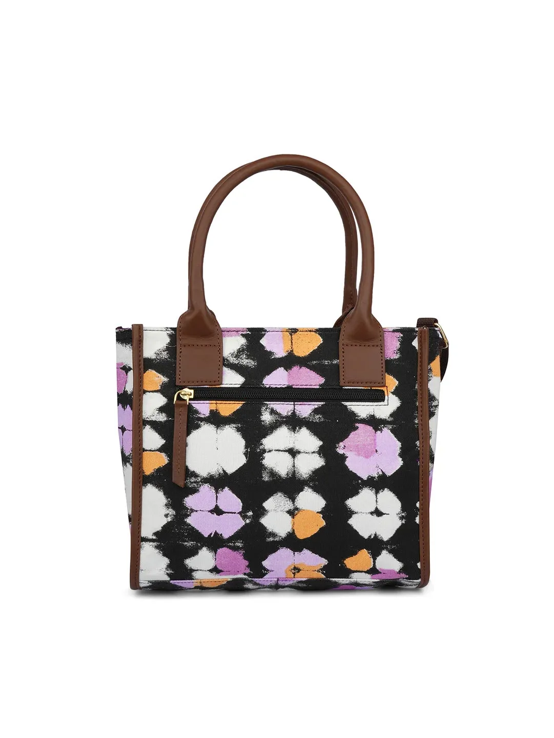 Caprese Enora Small Black Tote Bag