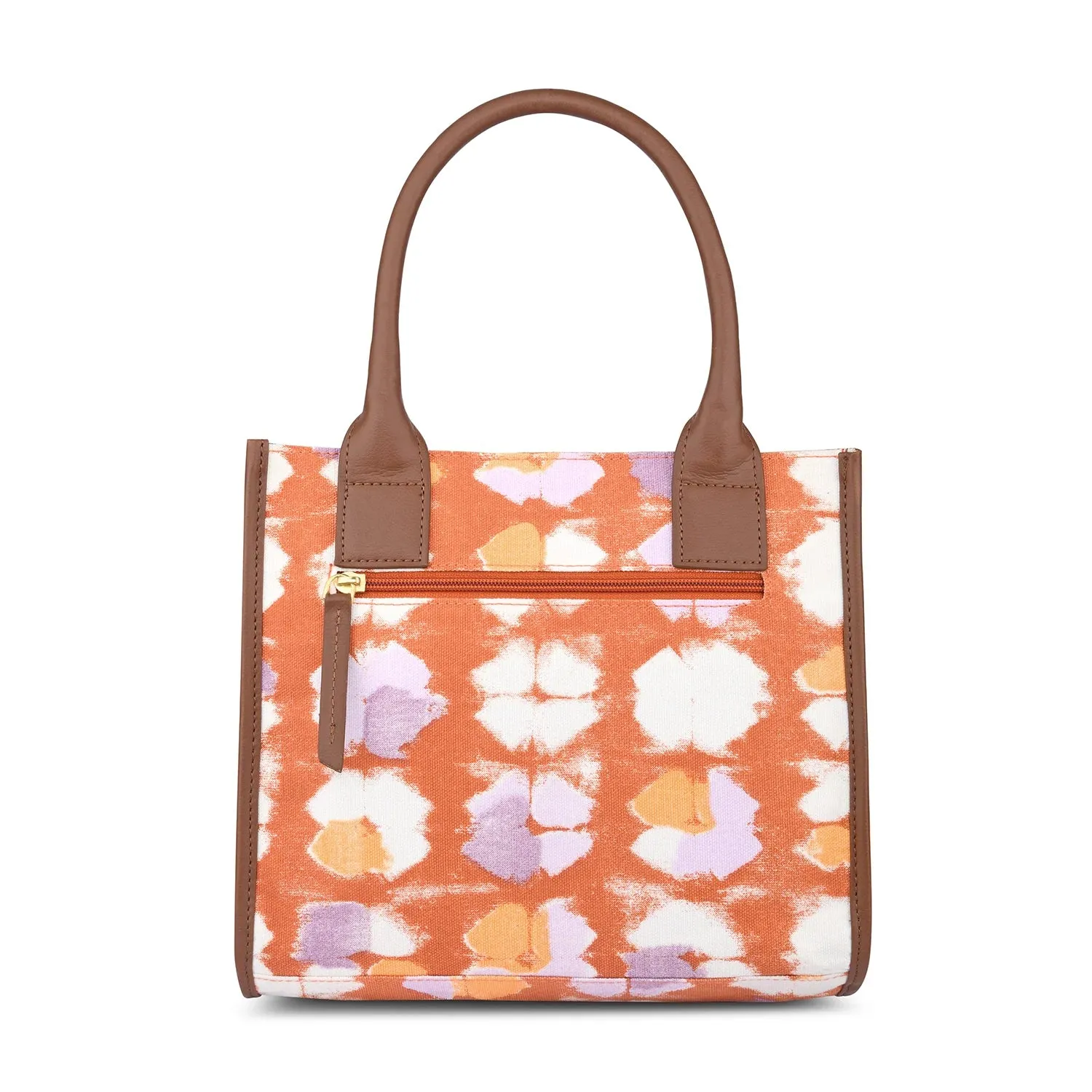 Caprese Enora Small Rust Tote Bag