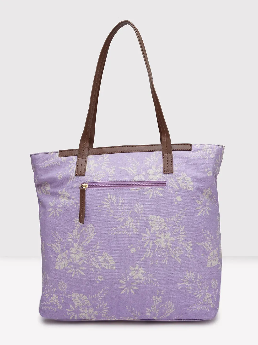 Caprese Kendall Large Lilac Laptop Tote Bag