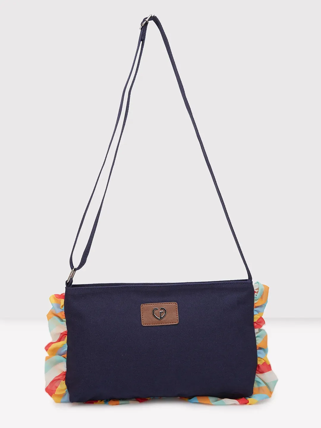 Caprese Oakley Large Indigo Sling Bag