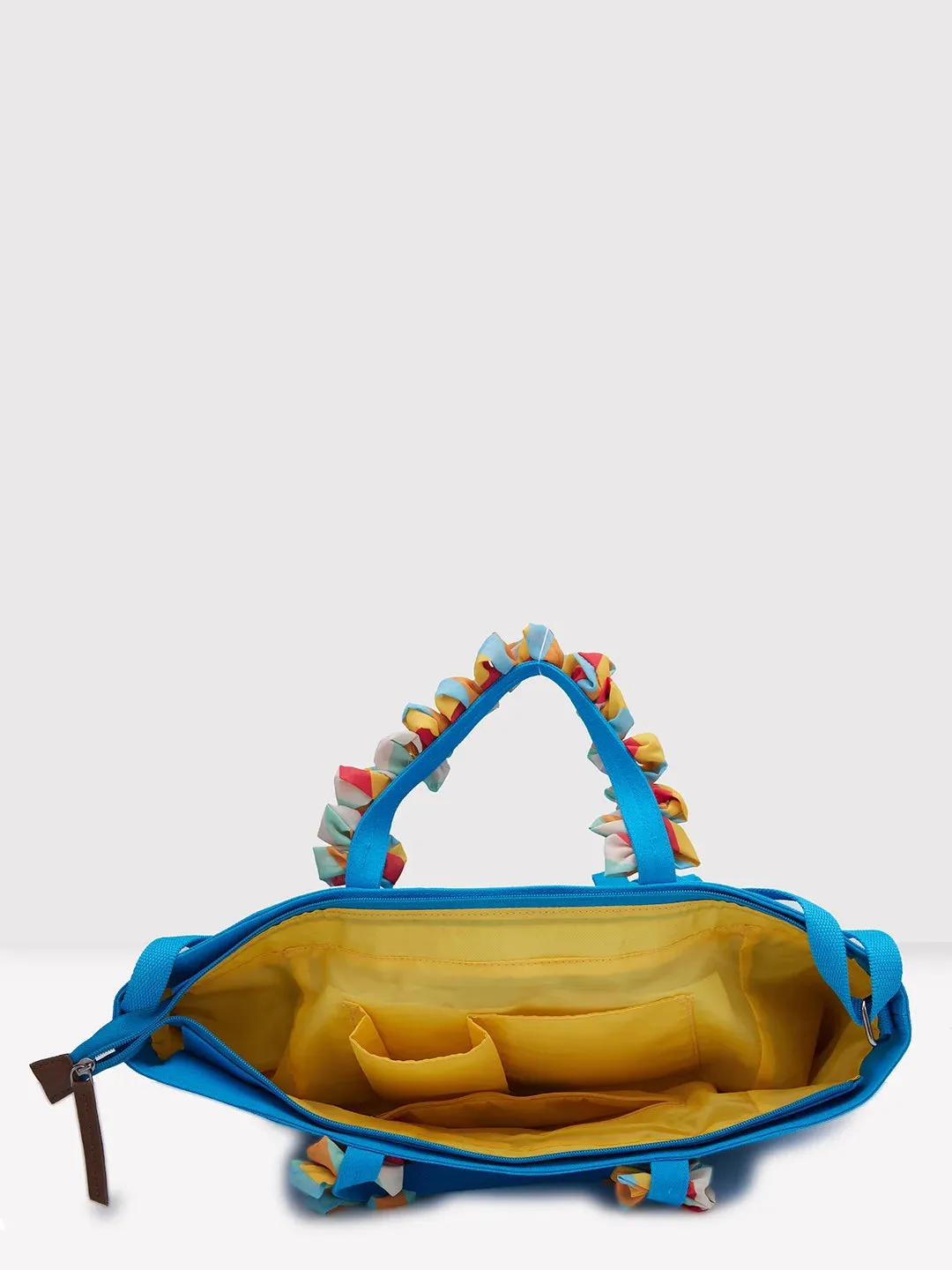 Caprese Oakley Large Tote Turquise