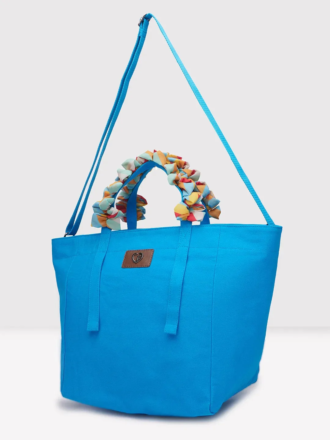 Caprese Oakley Large Tote Turquise