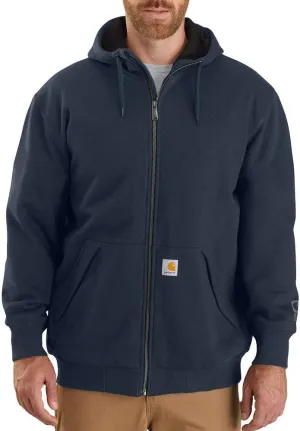 Carhartt Men's Rain Defender Loose Fit Midweight ThermalLined Full-Zip Sweatshirt