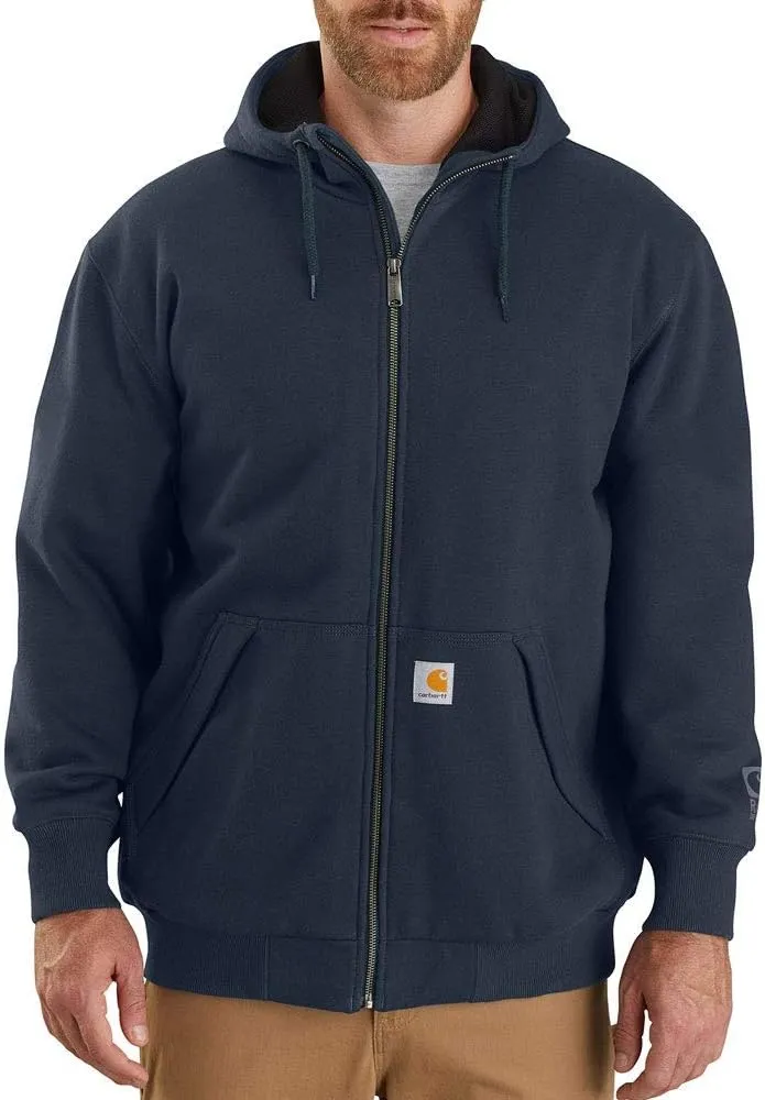 Carhartt Men's Rain Defender Loose Fit Midweight ThermalLined Full-Zip Sweatshirt